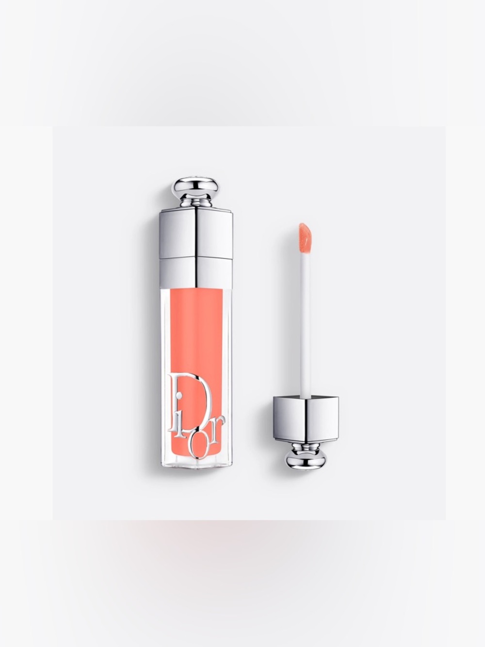 NEW [Dior] Addict Lip Maximizer Liquid Lip Plumping Gloss in 004 Coral - Picture 2 of 10